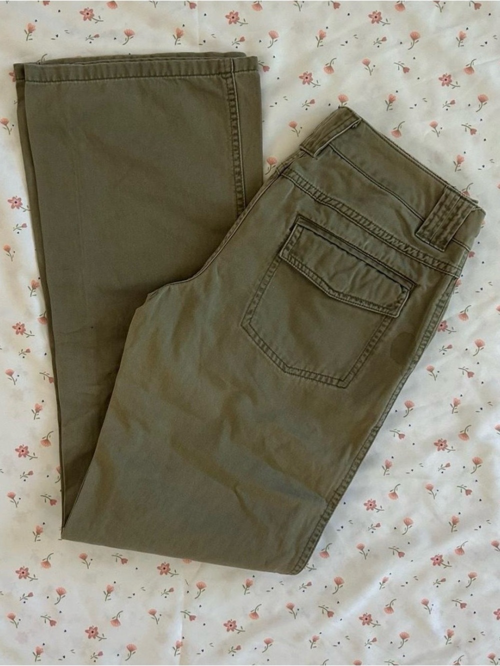 Y2K Olive Green Mossimo Pants